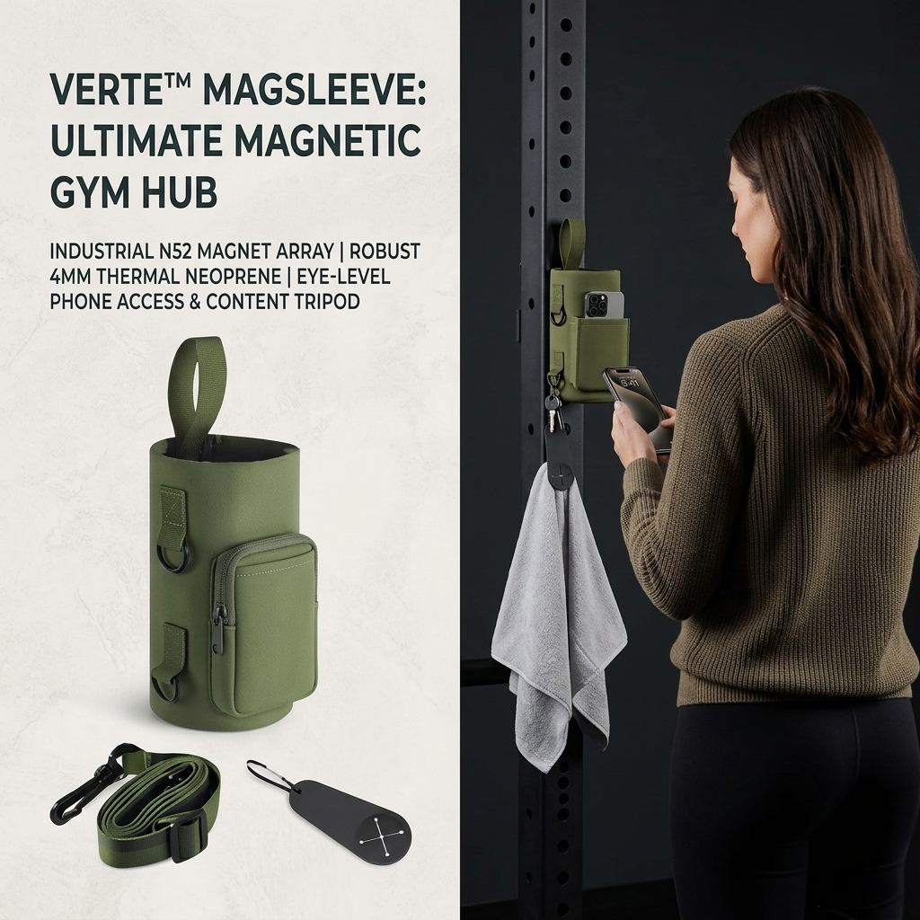 Verte™ MagSleeve | The Ultimate Magnetic Gym Hub